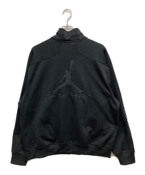 SUPREME（シュプリーム）SUPREME (シュプリーム) JORDAN (ジョーダン) トラックジャケット ブラック サイズ:Mの古着・服飾アイテム