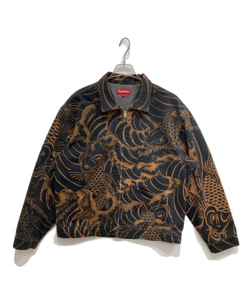 SUPREME（シュプリーム）Supreme (シュプリーム) Waves Work Jacket ブラック サイズ:Lの古着・服飾アイテム