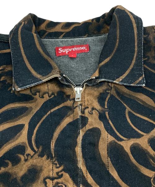 SUPREME（シュプリーム）Supreme (シュプリーム) Waves Work Jacket ブラック サイズ:Lの古着・服飾アイテム