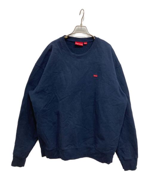 SUPREME（シュプリーム）Supreme (シュプリーム) Small Box Crewneck/スモールボックスロゴスウェット ネイビー サイズ:XLの古着・服飾アイテム