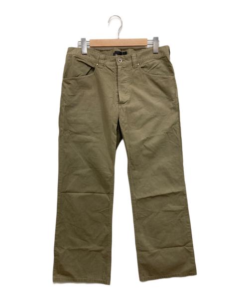 DIESEL（ディーゼル）DIESEL (ディーゼル) 00’sフレアパンツ ベージュ サイズ:SIZE34の古着・服飾アイテム