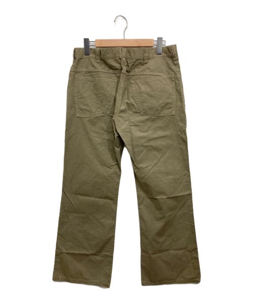 DIESEL（ディーゼル）DIESEL (ディーゼル) 00’sフレアパンツ ベージュ サイズ:SIZE34の古着・服飾アイテム