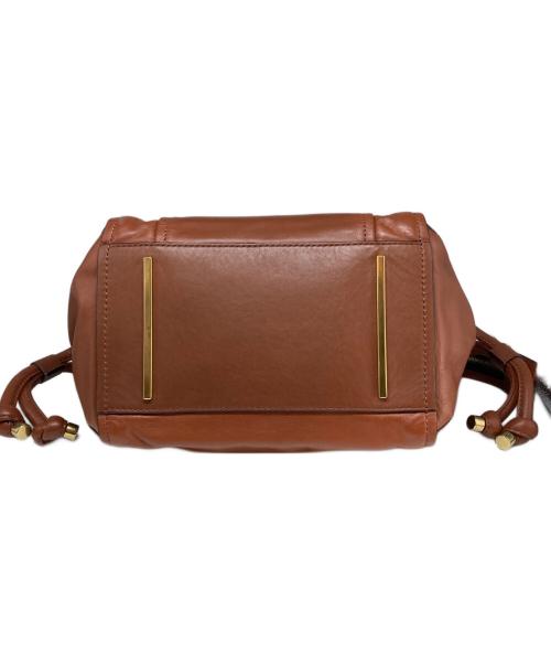 MARC JACOBS（マークジェイコブス）MARC JACOBS (マークジェイコブス) タイドアップズモールトート 2WAYバッグ ブラウンの古着・服飾アイテム