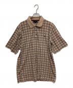 BURBERRY LONDONバーバリーロンドン）の古着「ノヴァチェックポロシャツ」｜ベージュ