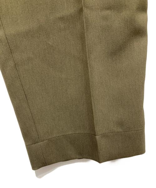 THE GIGI（ザ・ジジ）THE GIGI (ザ・ジジ) カーゴスラックス オリーブ サイズ:Mの古着・服飾アイテム