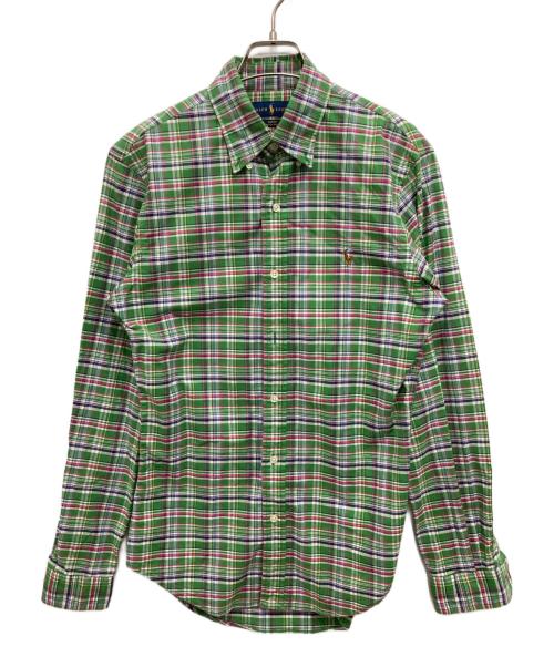 RALPH LAUREN（ラルフローレン）RALPH LAUREN (ラルフローレン) チェックシャツ グリーン サイズ:Sの古着・服飾アイテム
