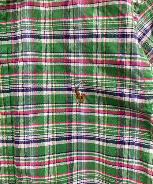RALPH LAUREN（ラルフローレン）RALPH LAUREN (ラルフローレン) チェックシャツ グリーン サイズ:Sの古着・服飾アイテム