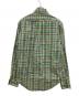 RALPH LAUREN (ラルフローレン) チェックシャツ グリーン サイズ:S：4000円