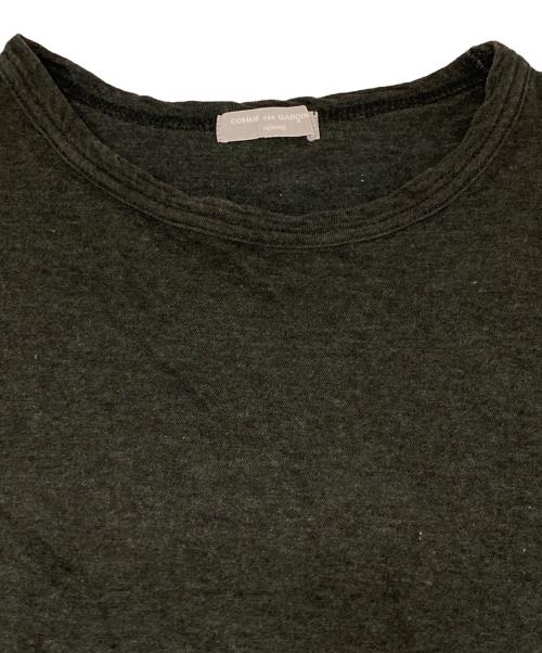 COMME des GARCONS HOMME（コムデギャルソン オム）COMME des GARCONS HOMME (コムデギャルソン オム) 90’s長袖カットソー グレー サイズ:FREEの古着・服飾アイテム