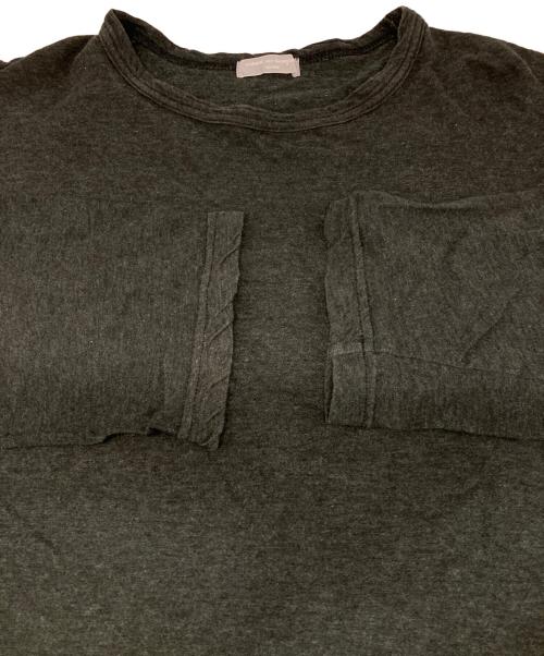 COMME des GARCONS HOMME（コムデギャルソン オム）COMME des GARCONS HOMME (コムデギャルソン オム) 90’s長袖カットソー グレー サイズ:FREEの古着・服飾アイテム