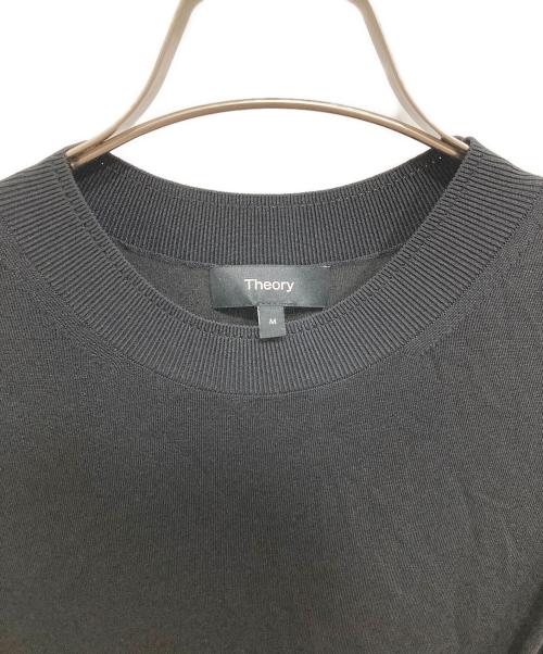 theory（セオリー）theory (セオリー) ノースリーブニットワンピース ブラック サイズ:Mの古着・服飾アイテム