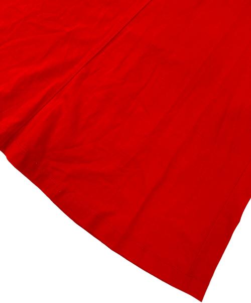 BEARDSLEY（ビアズリー）BEARDSLEY (ビアズリー) シンプルカットフレアワンピース レッド サイズ:1 未使用品の古着・服飾アイテム