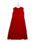 BEARDSLEY (ビアズリー) シンプルカットフレアワンピース レッド サイズ:1 未使用品：6000円