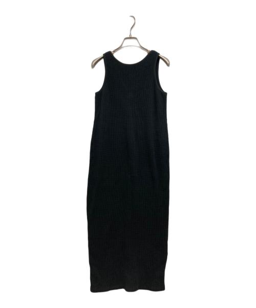 EQUALAND（イコーランド）equaland (イコーランド) ノースリーブワンピース ブラック サイズ:FREEの古着・服飾アイテム