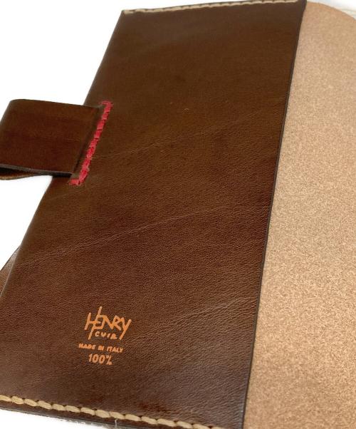 HENRY CUIR（アンリークイール）HENRY CUIR (アンリークイール) ほぼ日記帳カバー ブラウンの古着・服飾アイテム
