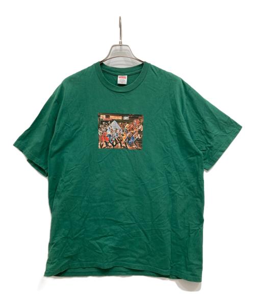 SUPREME（シュプリーム）SUPREME (シュプリーム) Ernie Barnes Tee グリーン サイズ:XLの古着・服飾アイテム
