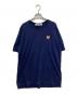 PLAY COMME des GARCONS（プレイコムデギャルソン）の古着「T-Shirt With Gold Emblem」｜ネイビー