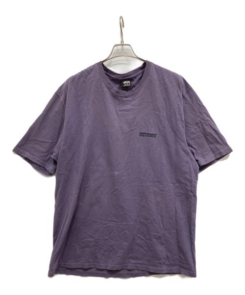 stussy（ステューシー）stussy (ステューシー) ロゴTシャツ パープル サイズ:XLの古着・服飾アイテム