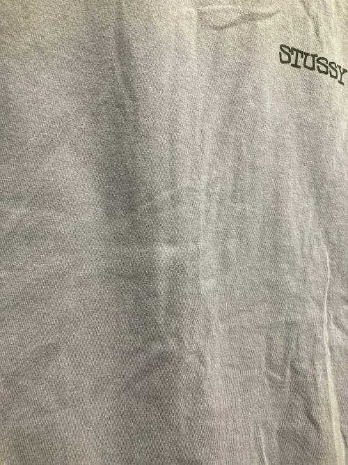 stussy（ステューシー）stussy (ステューシー) ロゴTシャツ パープル サイズ:XLの古着・服飾アイテム