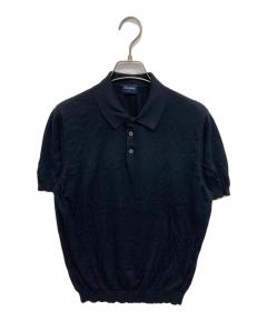 中古・古着通販】Drumohr (ドルモア) コットンニットポロシャツ