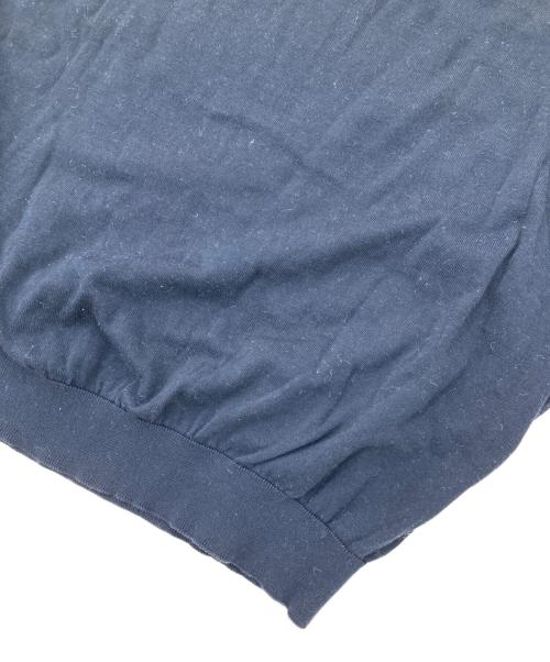 Drumohr（ドルモア）Drumohr (ドルモア) コットンニットポロシャツ ネイビー サイズ:48の古着・服飾アイテム