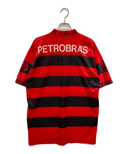 UMBRO（アンブロ）UMBRO (アンブロ) 90’sゲームシャツ レッド サイズ:不明の古着・服飾アイテム