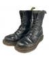 Dr.Martens（ドクターマーチン）の古着「10ホールブーツ」｜ブラック
