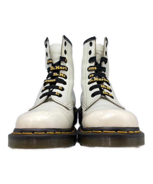 Dr.Martens（ドクターマーチン）Dr.Martens (ドクターマーチン) 8ホールブーツ ホワイト サイズ:SIZE37の古着・服飾アイテム
