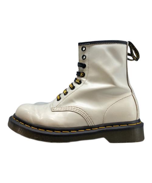 Dr.Martens（ドクターマーチン）Dr.Martens (ドクターマーチン) 8ホールブーツ ホワイト サイズ:SIZE37の古着・服飾アイテム