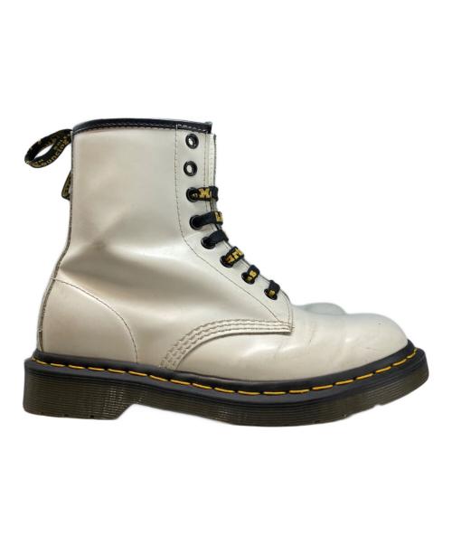 Dr.Martens（ドクターマーチン）Dr.Martens (ドクターマーチン) 8ホールブーツ ホワイト サイズ:SIZE37の古着・服飾アイテム