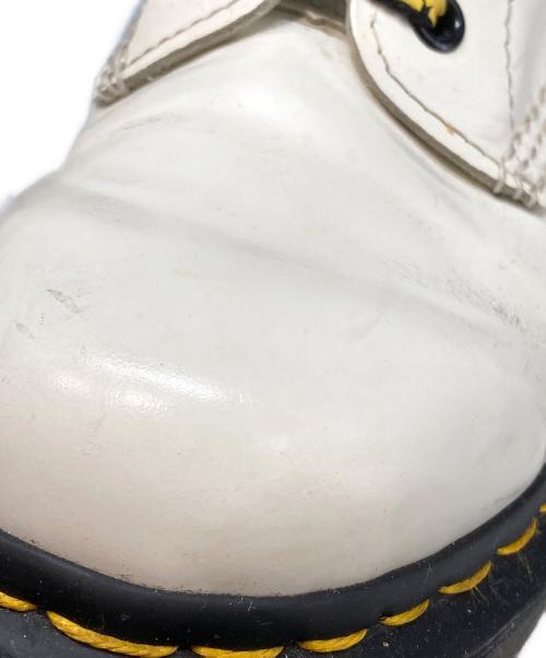 Dr.Martens（ドクターマーチン）Dr.Martens (ドクターマーチン) 8ホールブーツ ホワイト サイズ:SIZE37の古着・服飾アイテム
