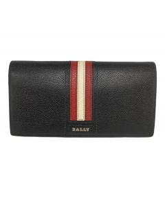 中古・古着通販】BALLY (バリー) ラウンドファスナー長財布 ブラック