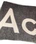 ACNE STUDIOS (アクネ ストゥディオズ) 大判ロゴストール グレー：9000円