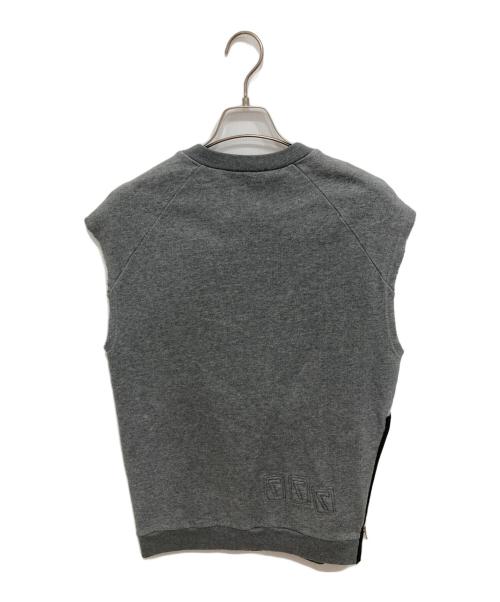 3.1 phillip lim（スリーワンフィリップリム）3.1 phillip lim (スリーワンフィリップリム) ノースリーブスウェット グレー サイズ:XSの古着・服飾アイテム