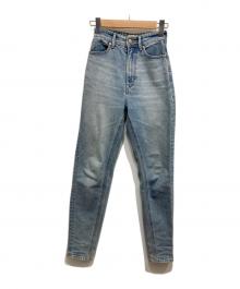 YANUK×ETRE TOKYO（ヤヌーク×エトレトウキョウ）の古着「Peg top Denim」｜スカイブルー