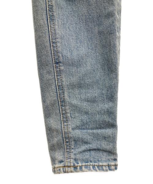 YANUK（ヤヌーク）YANUK (ヤヌーク) ETRE TOKYO (エトレトウキョウ) Peg top Denim スカイブルー サイズ:21の古着・服飾アイテム