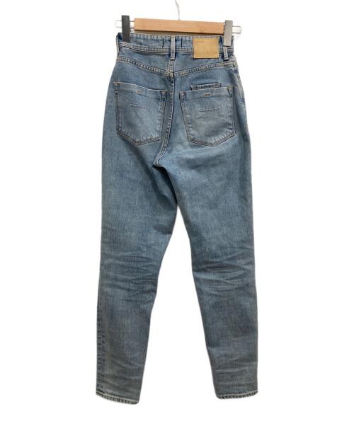 YANUK（ヤヌーク）YANUK (ヤヌーク) ETRE TOKYO (エトレトウキョウ) Peg top Denim スカイブルー サイズ:21の古着・服飾アイテム