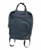 PORTERポーター）の古着「STAGE 2WAY RUCKSACK」｜ネイビー