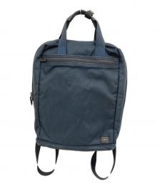 PORTER（ポーター）の古着「STAGE 2WAY RUCKSACK」｜ネイビー