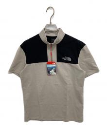 THE NORTH FACE（ザ ノース フェイス）の古着「ハーフジップカットソー」｜ベージュ