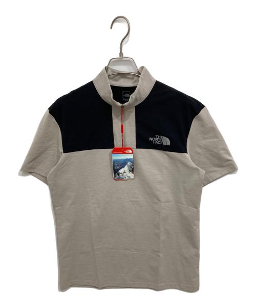 THE NORTH FACE（ザ ノース フェイス）THE NORTH FACE (ザ ノース フェイス) ハーフジップカットソー ベージュ サイズ:M 未使用品の古着・服飾アイテム