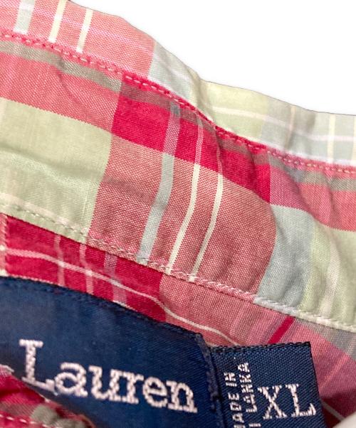 RALPH LAUREN（ラルフローレン）RALPH LAUREN (ラルフローレン) チェックシャツ レッド サイズ:XLの古着・服飾アイテム