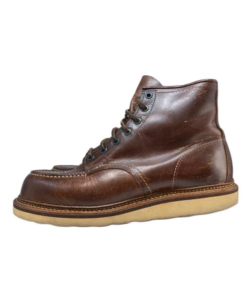 RED WING（レッドウィング）RED WING (レッドウィング) ABOUT 6-inch Classic Moc ブラウン サイズ:27cmの古着・服飾アイテム