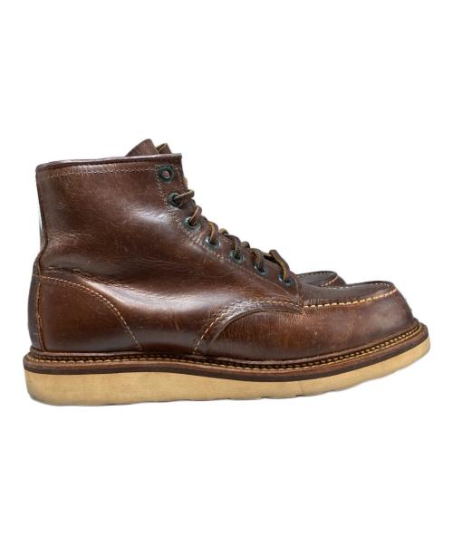 RED WING（レッドウィング）RED WING (レッドウィング) ABOUT 6-inch Classic Moc ブラウン サイズ:27cmの古着・服飾アイテム