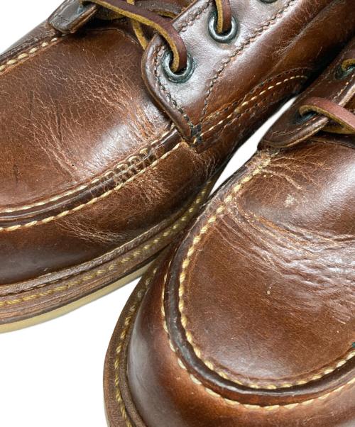 RED WING（レッドウィング）RED WING (レッドウィング) ABOUT 6-inch Classic Moc ブラウン サイズ:27cmの古着・服飾アイテム