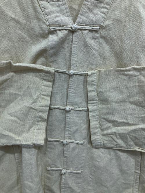 CITYSHOP（シティショップ）CITYSHOP (シティショップ) 鄭惠中 FUJIN TREE チャイナシャツジャケット イエロー サイズ:Sの古着・服飾アイテム