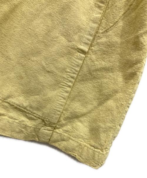 CITYSHOP（シティショップ）CITYSHOP (シティショップ) 鄭惠中 FUJIN TREE チャイナシャツジャケット イエロー サイズ:Sの古着・服飾アイテム