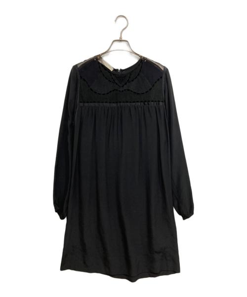 STELLA McCARTNEY（ステラマッカートニー）STELLA McCARTNEY (ステラマッカートニー) シルクドレスワンピース ブラック サイズ:38の古着・服飾アイテム