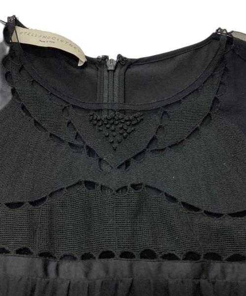 STELLA McCARTNEY（ステラマッカートニー）STELLA McCARTNEY (ステラマッカートニー) シルクドレスワンピース ブラック サイズ:38の古着・服飾アイテム