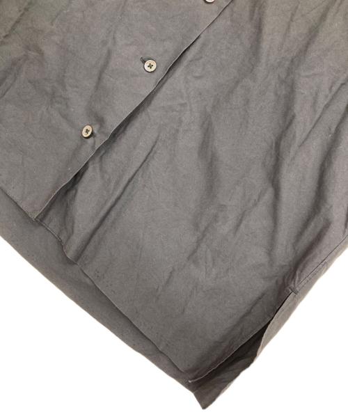 AURALEE（オーラリー）AURALEE (オーラリー) SELVEDGE WEATHER CLOTH/半袖シャツ ブラック サイズ:1の古着・服飾アイテム